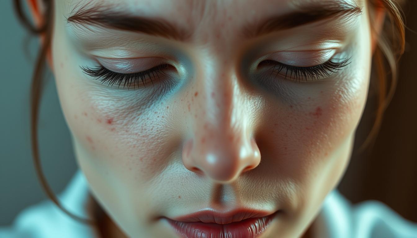 Peau à imperfections