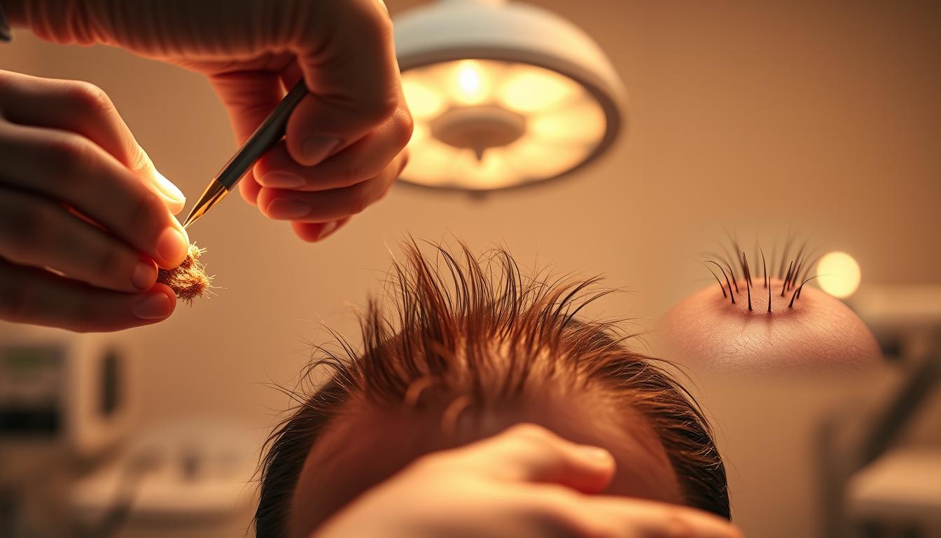 greffe de cheveux
